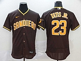 Padres 23 Fernando Tatis Jr. Brown Nike 2020 Flexbase Jersey,baseball caps,new era cap wholesale,wholesale hats